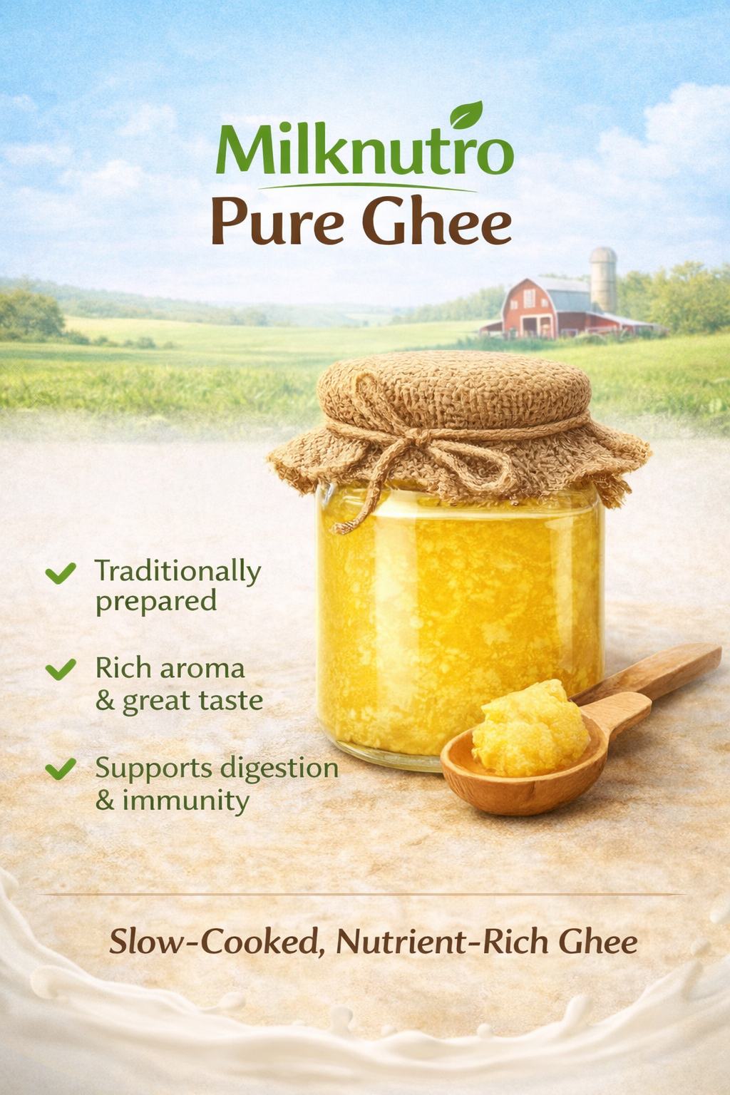 milknutro Ghee-(2-litre)